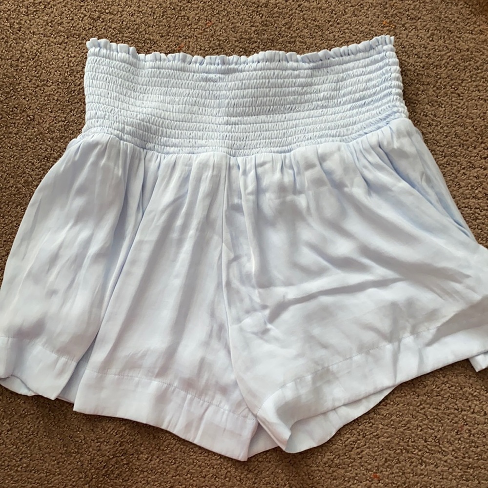 Smocked shorts size medium